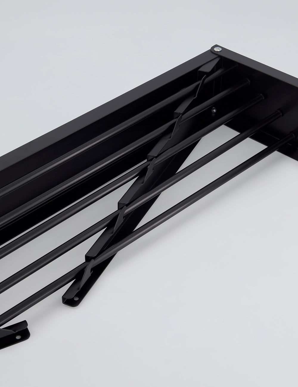 Wall Mounted Drying Rack - Foldable Indoor and Outdoor Drying Rack